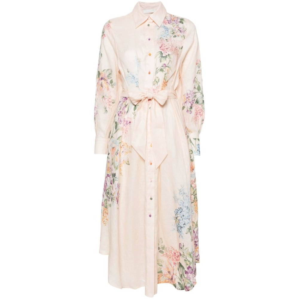 Robe chemise 'Halliday Floral-Print' pour Femmes