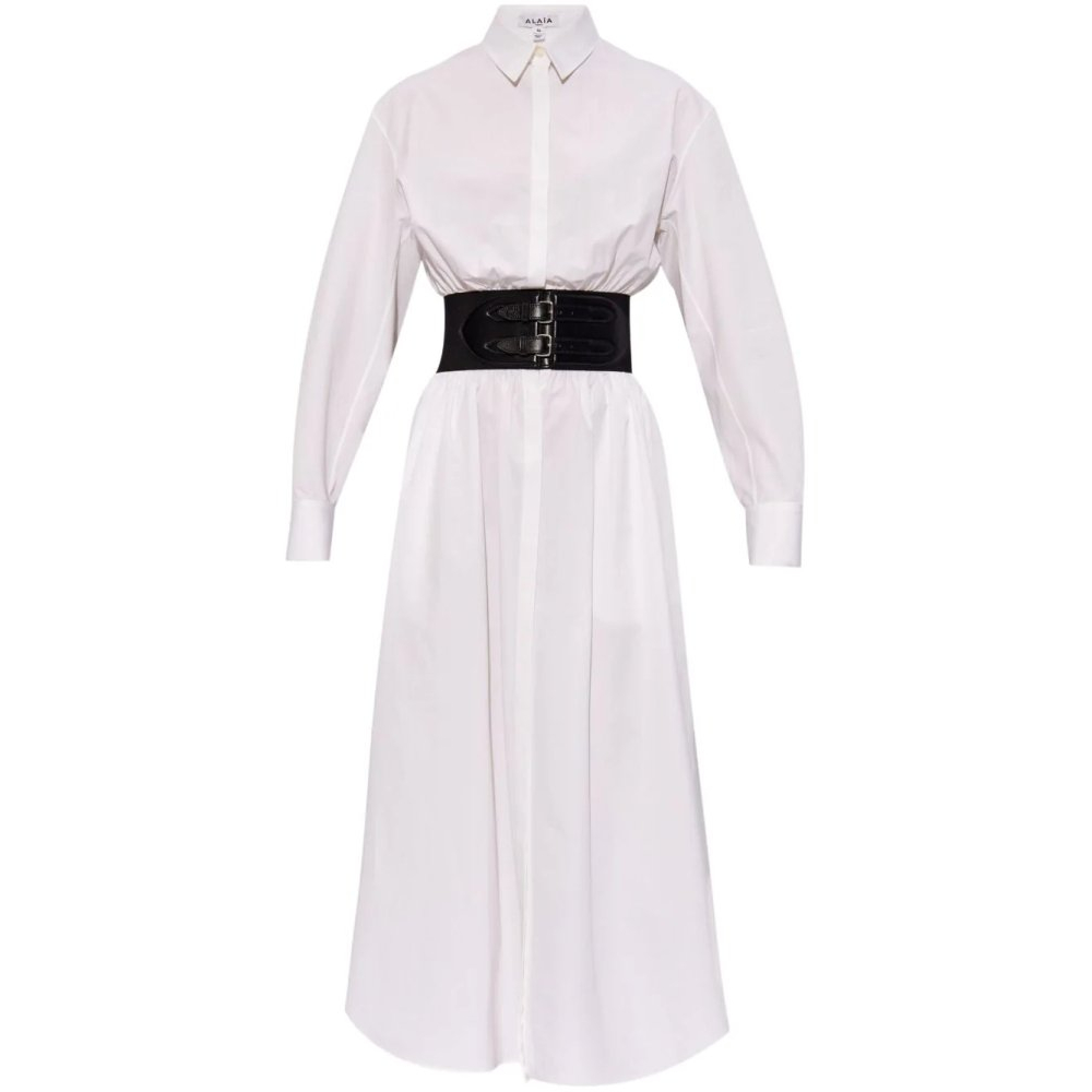 Robe chemise 'Belted' pour Femmes