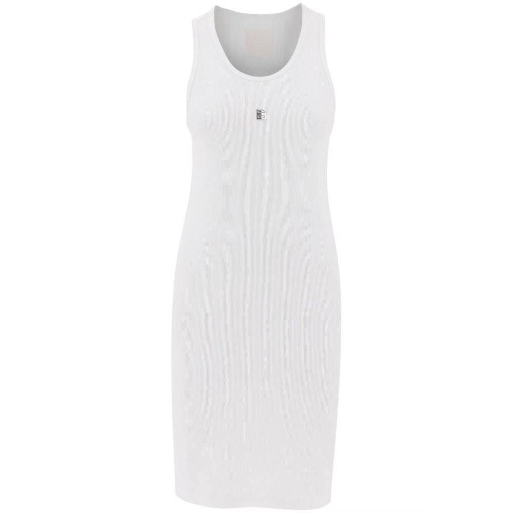 Robe mini 'Ribbed 4G' pour Femmes