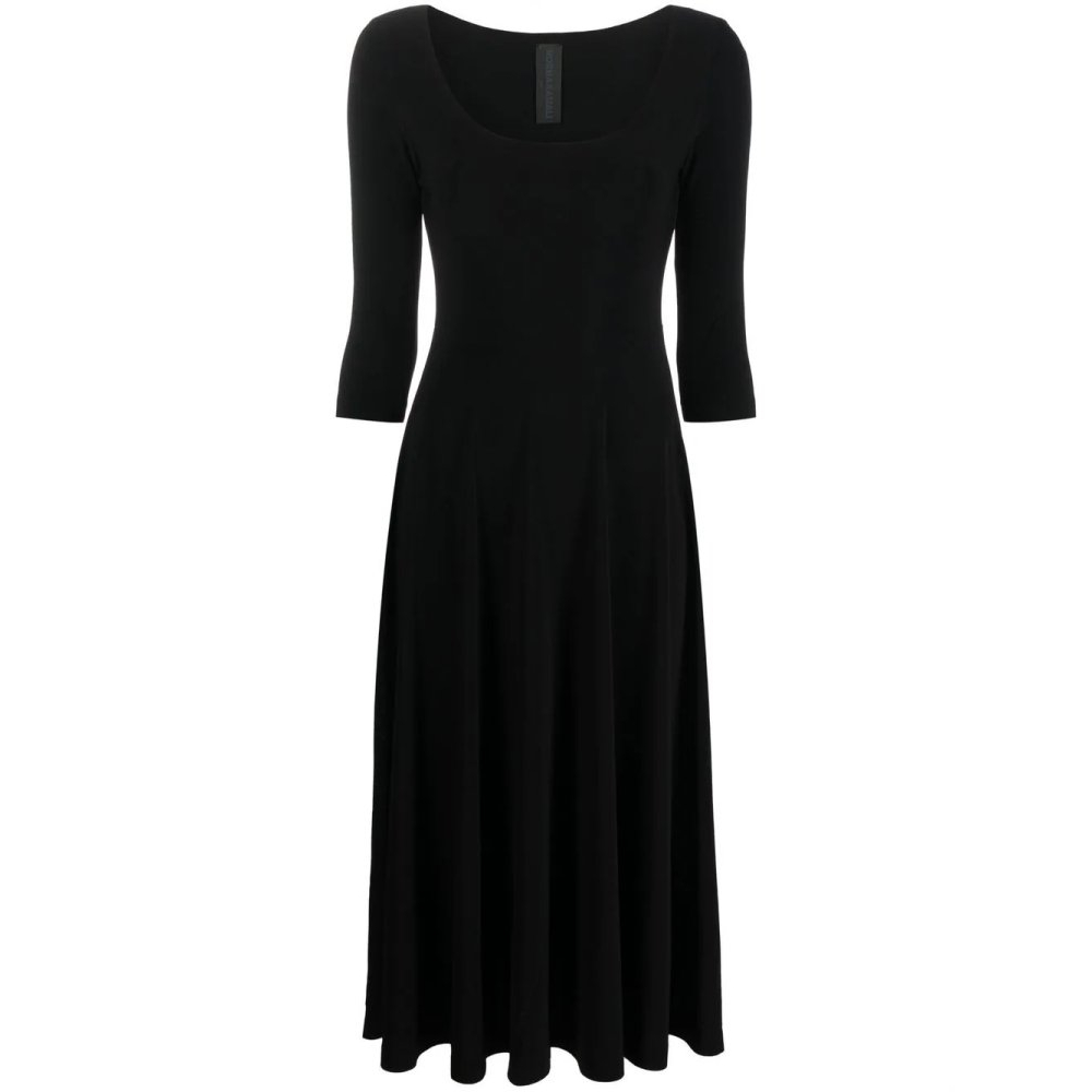 Women's 'U-Neck Skater' Midi Dress