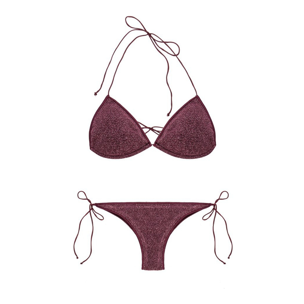 Bikini 'Lumière Metallic Triangle' pour Femmes