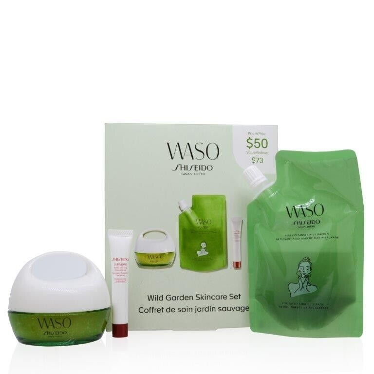 'Waso Wild Garden' SkinCare Set - 3 Pieces