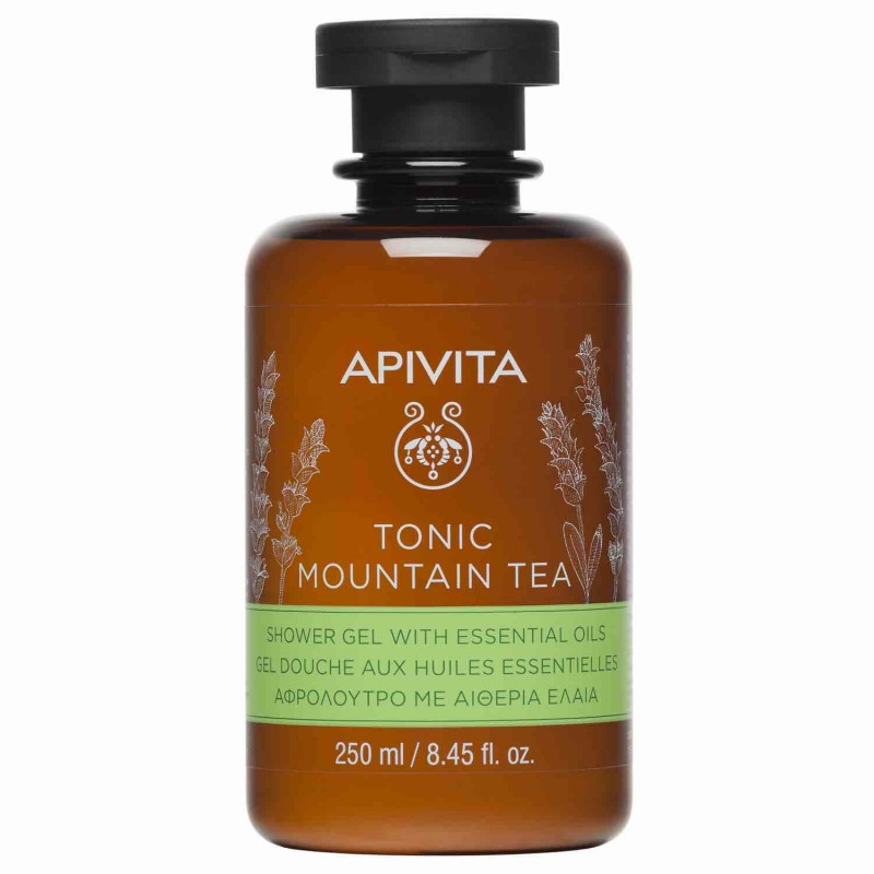 'Tonic Mountain Tea with Essential Oils' Shower Gel - 250 ml