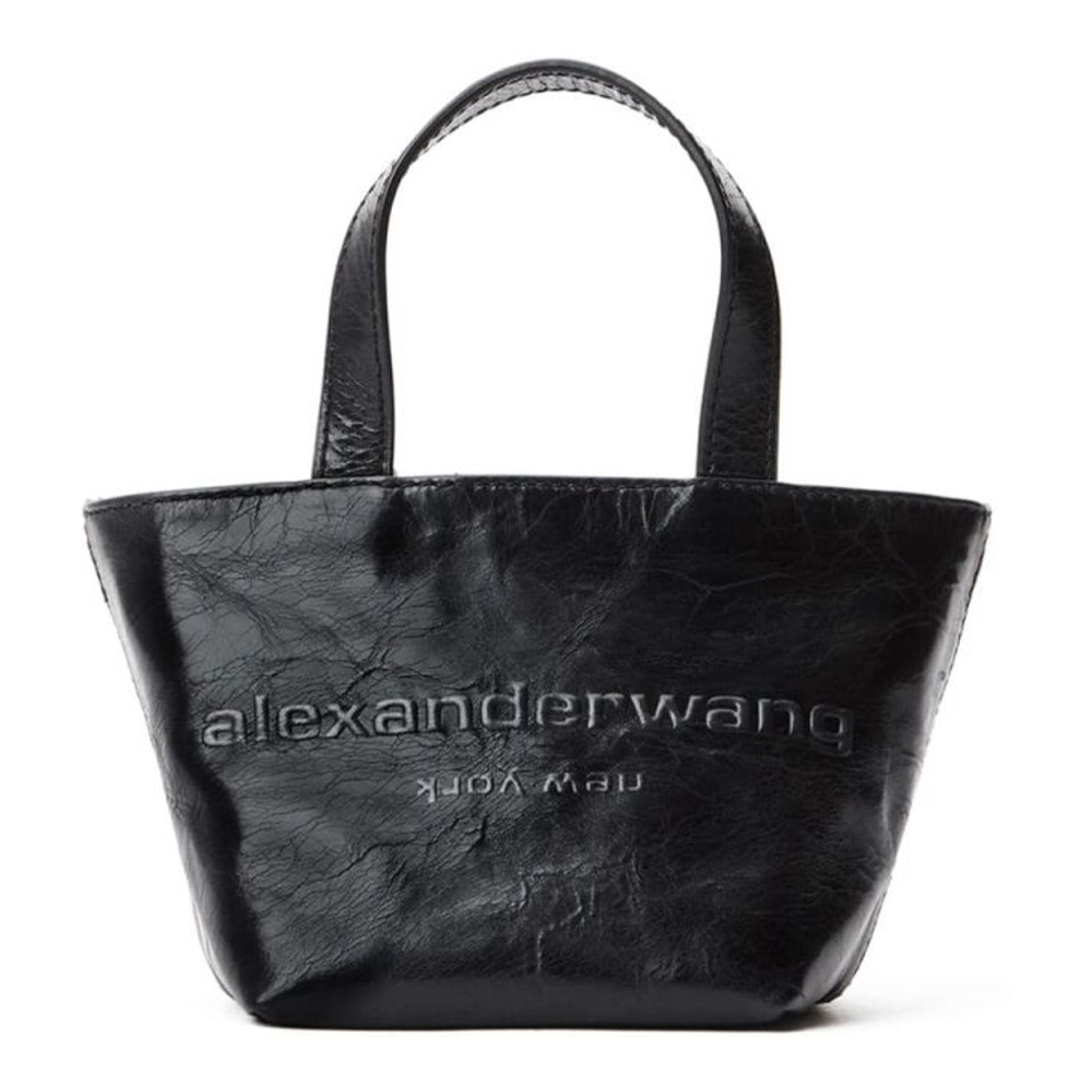 Sac Cabas 'Mini Punch Logo-Embossed' pour Femmes