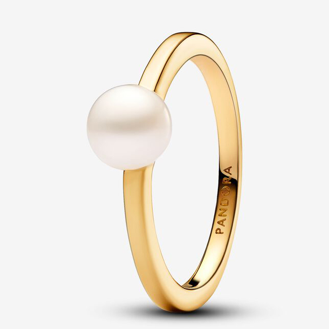 Women's 'Timeless Treated Freshwater Cultured Pearl' Ring