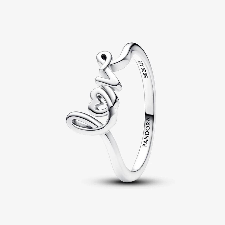 Bague 'Handwritten Love' pour Femmes