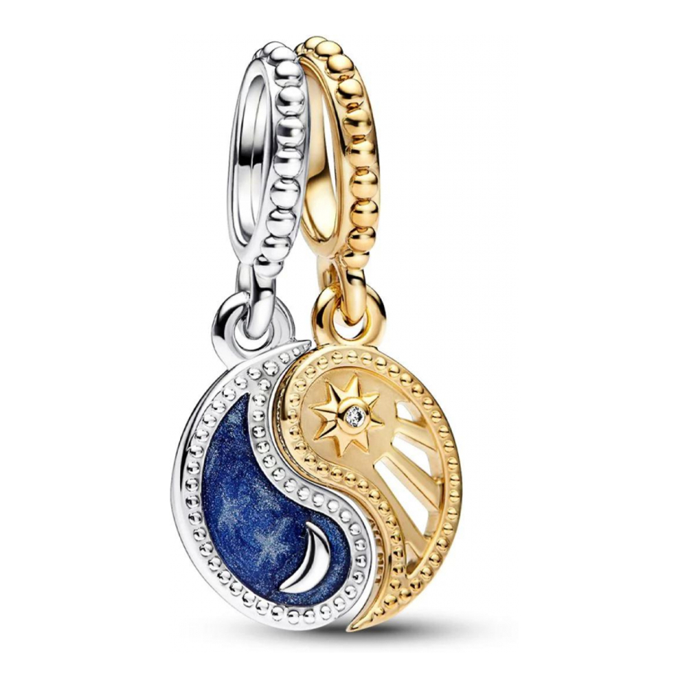 'Splittable Sun & Moon' Charm für Damen