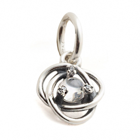 'Eternity Circle' Charm für Damen