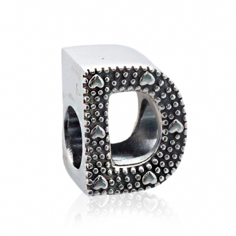 Women's 'Letter D' Charm