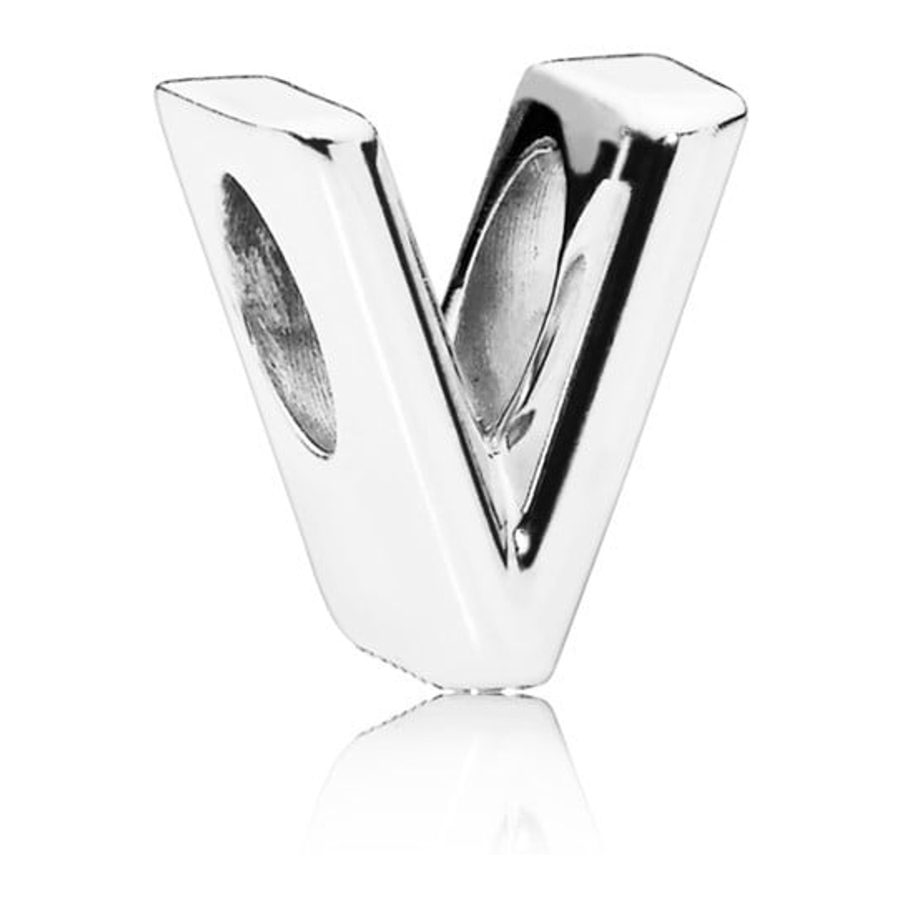 Women's 'Letter V' Charm