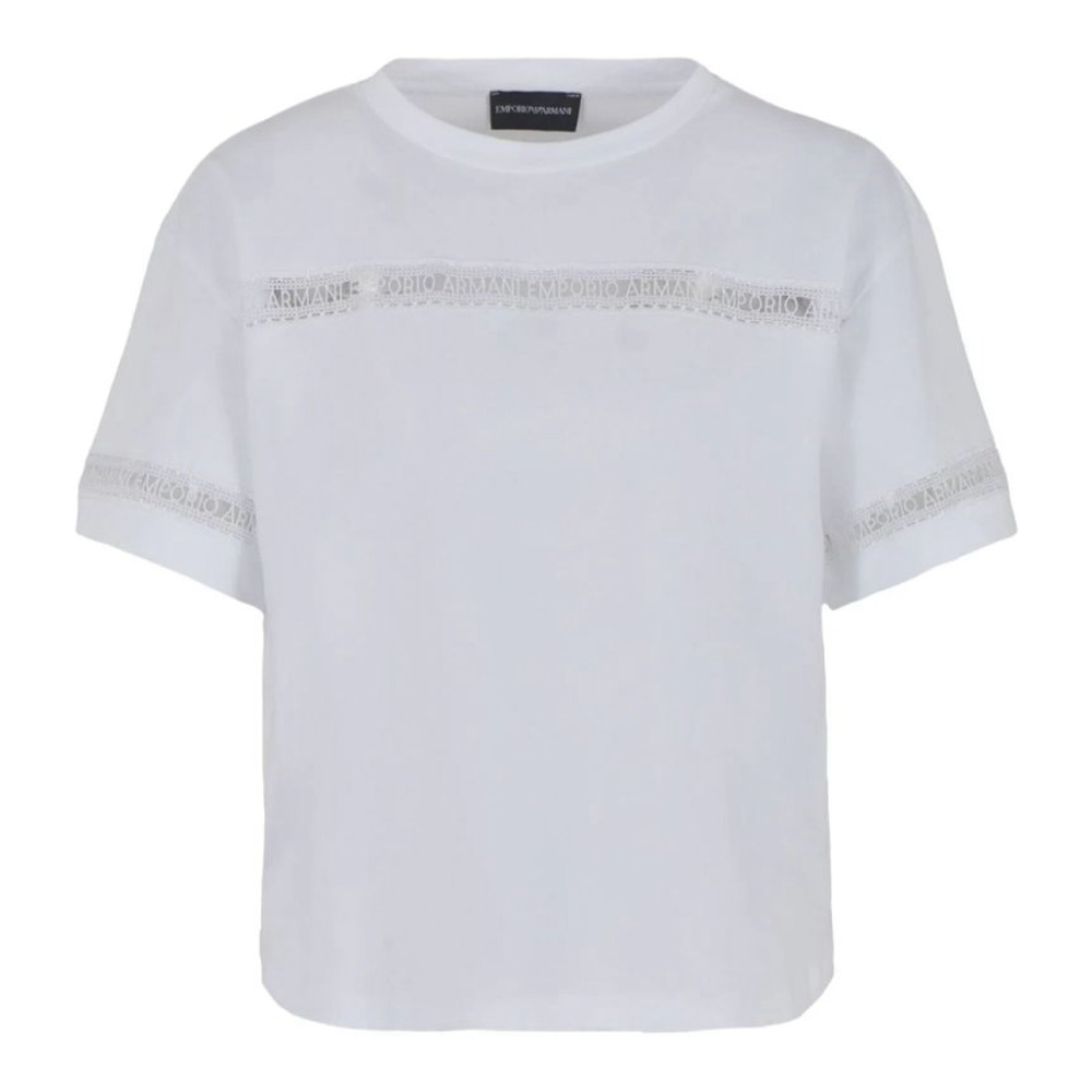 Women's 'Logo-Embroidered' T-Shirt