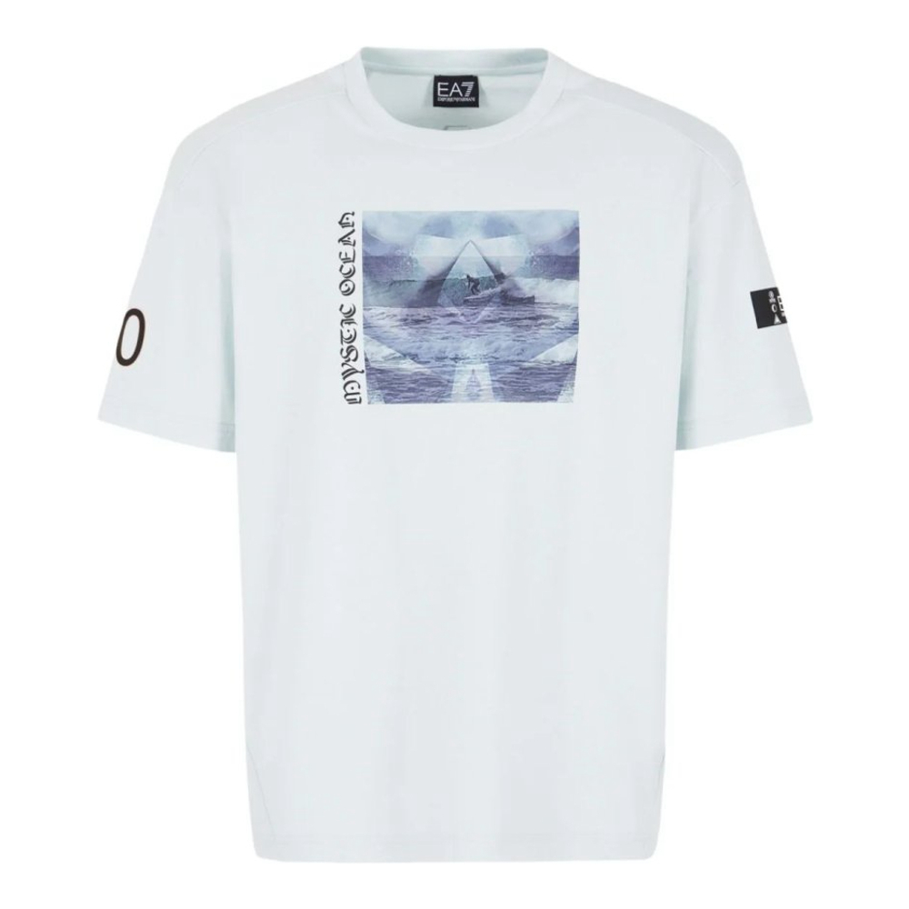 Men's 'Graphic Logo-Print' T-Shirt