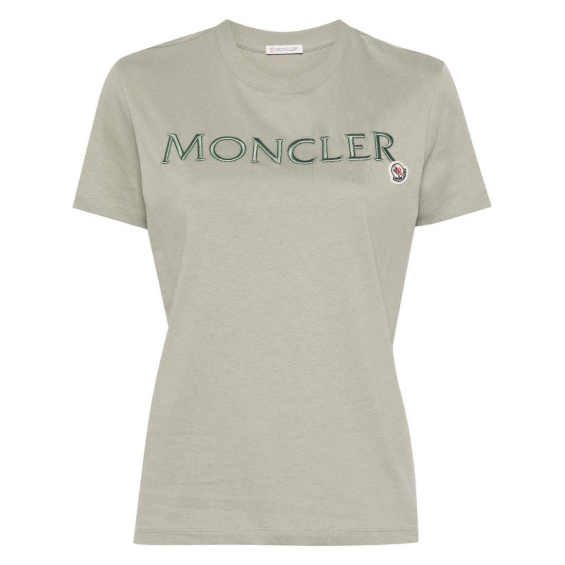 'Logo-Embroidered' T-Shirt für Damen