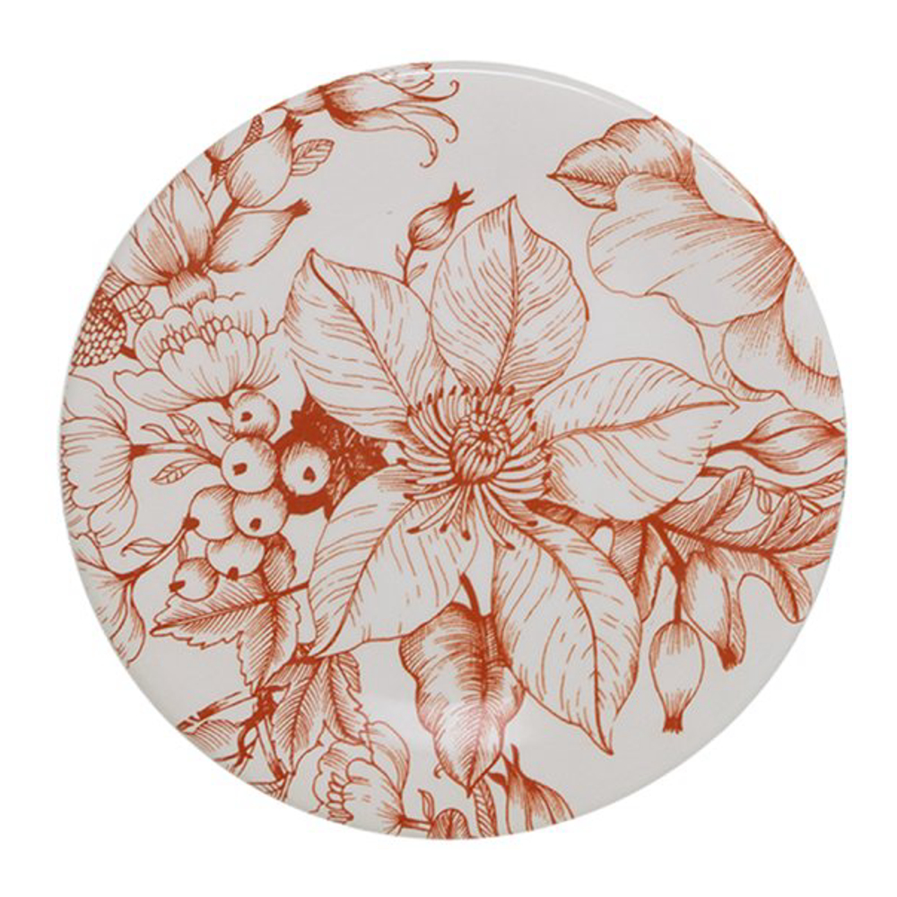 'Jacquard' Dessert Plate Set - 20 cm - 6 Pieces