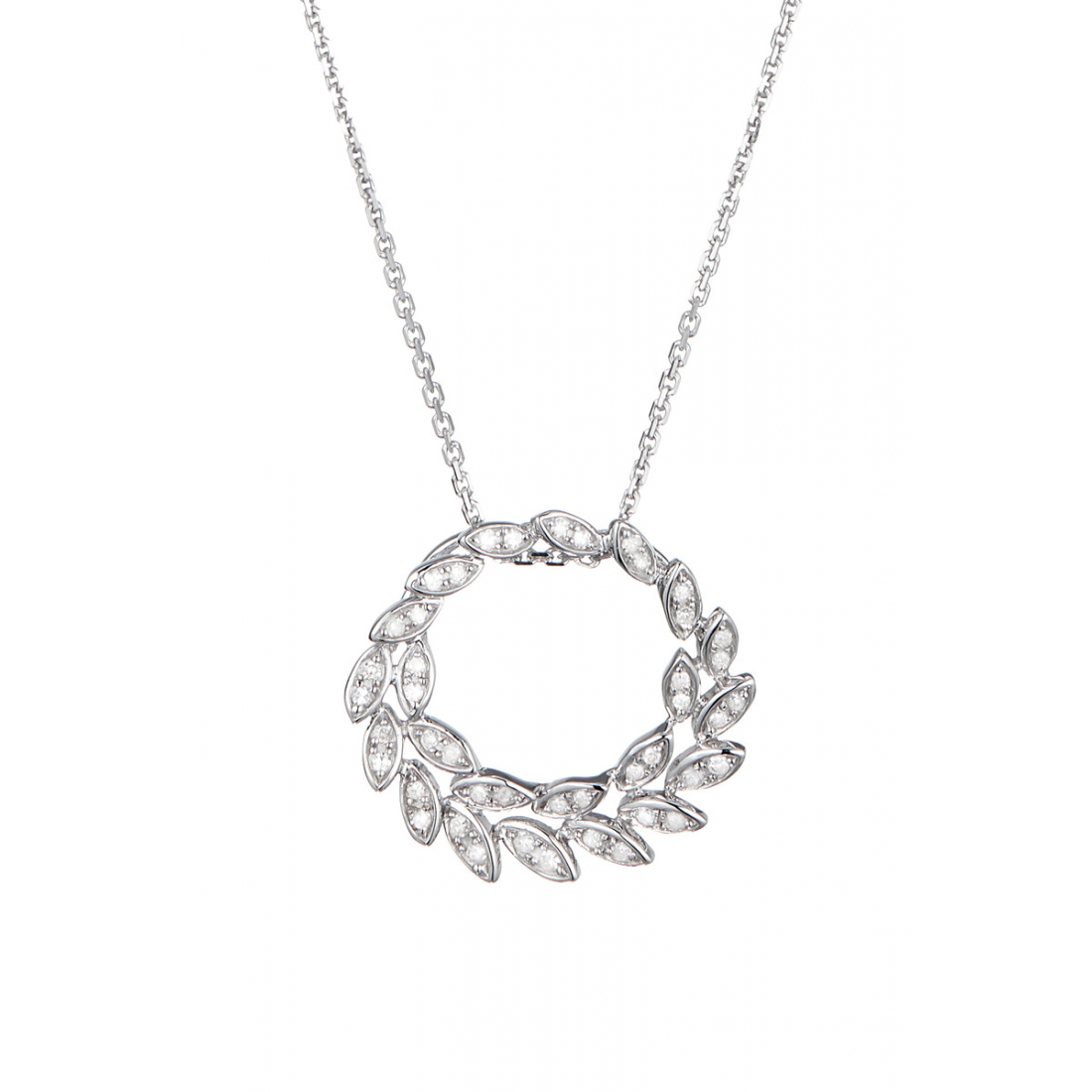 Women's 'Comme une Feuille' Pendant with chain