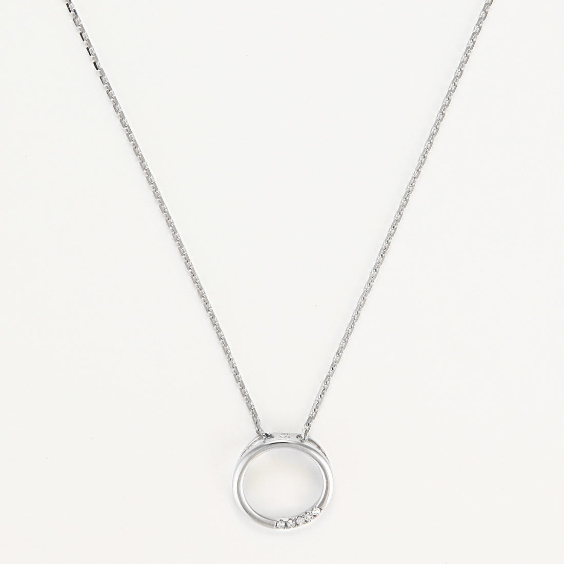 Women's 'Cercle' Pendant with chain