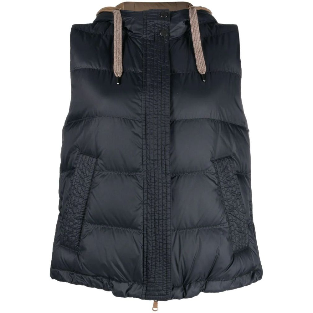 Gilet 'Quilted Hooded' pour Femmes