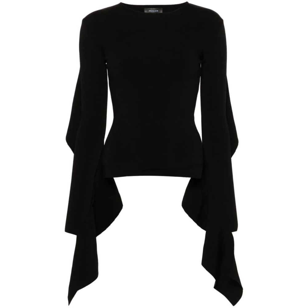 Women's 'Asymmetric-Design' Long Sleeve top