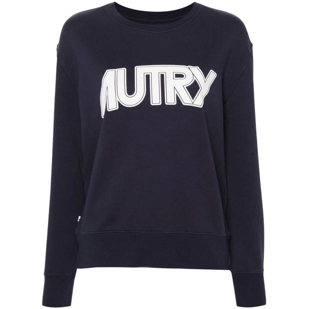 'Logo-Print' Pullover für Damen