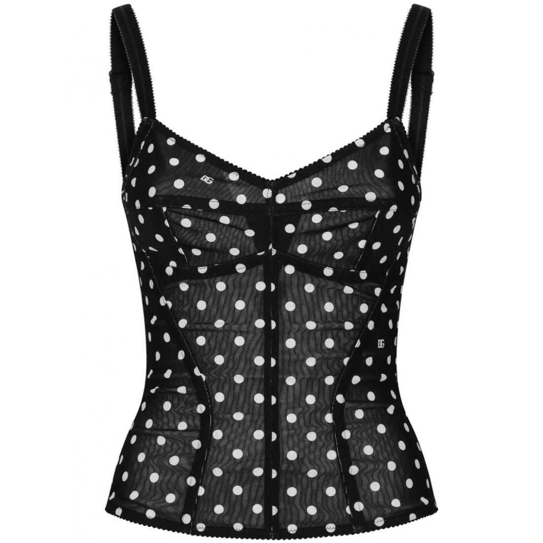 Top corset 'Polka-Dot' pour Femmes