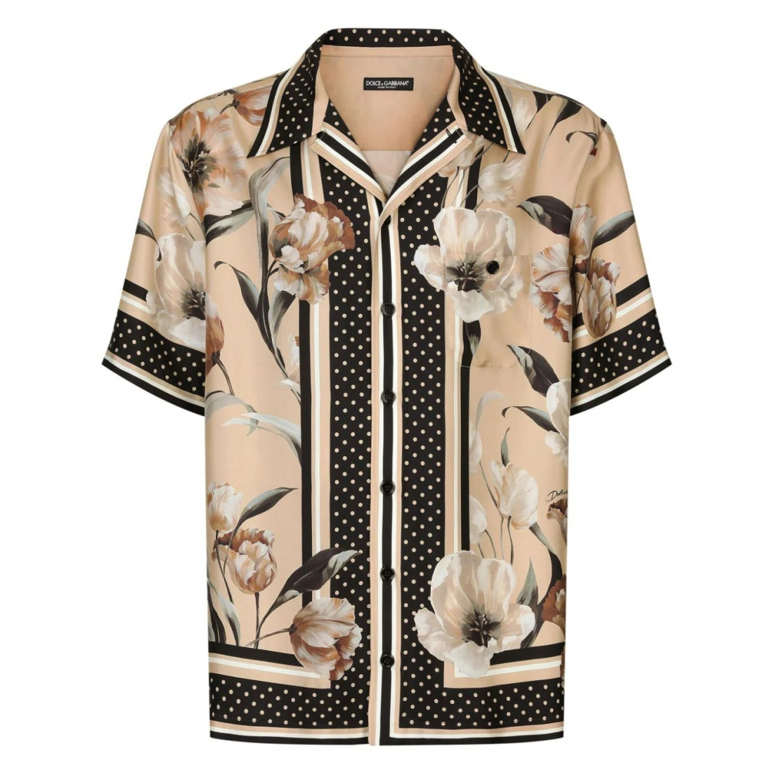 Men's 'Floral-Print' Short sleeve shirt