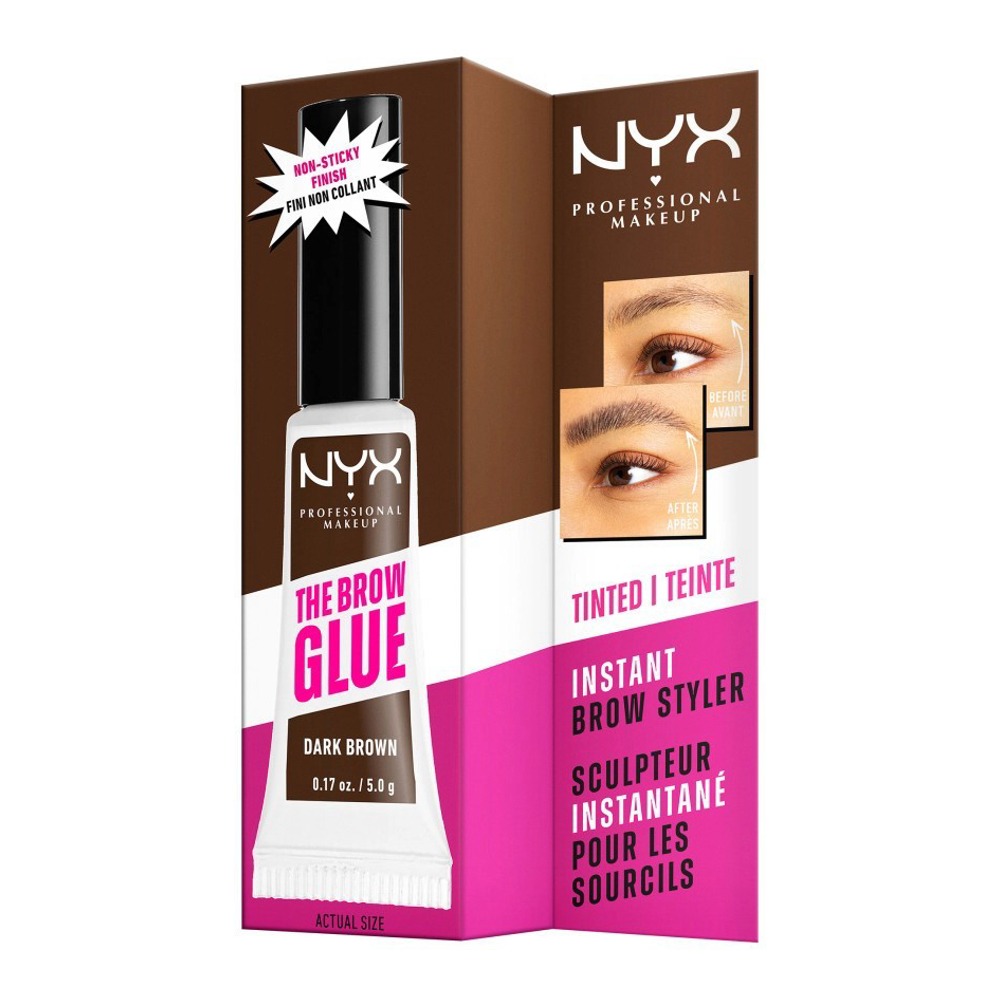 'The Brow Glue' Augenbrauen-Gel - 04 Dark Brown 5 g