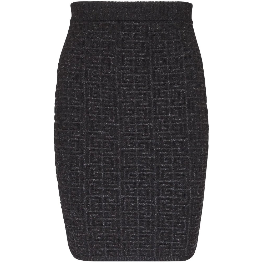 'PB-Intarsia Knitted' Mini Rock für Damen