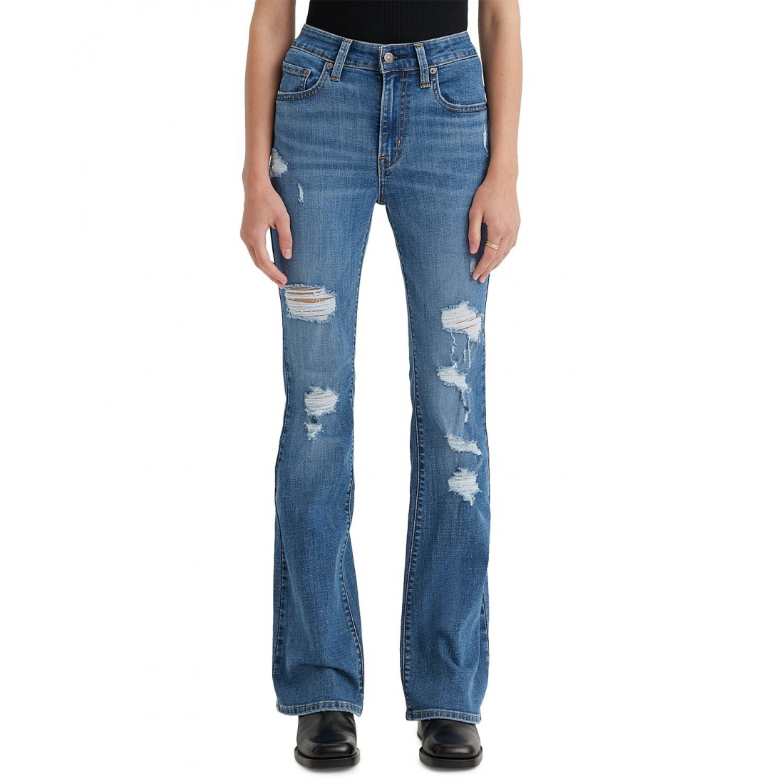 '726 High Rise Slim Fit Flare' Jeans für Damen