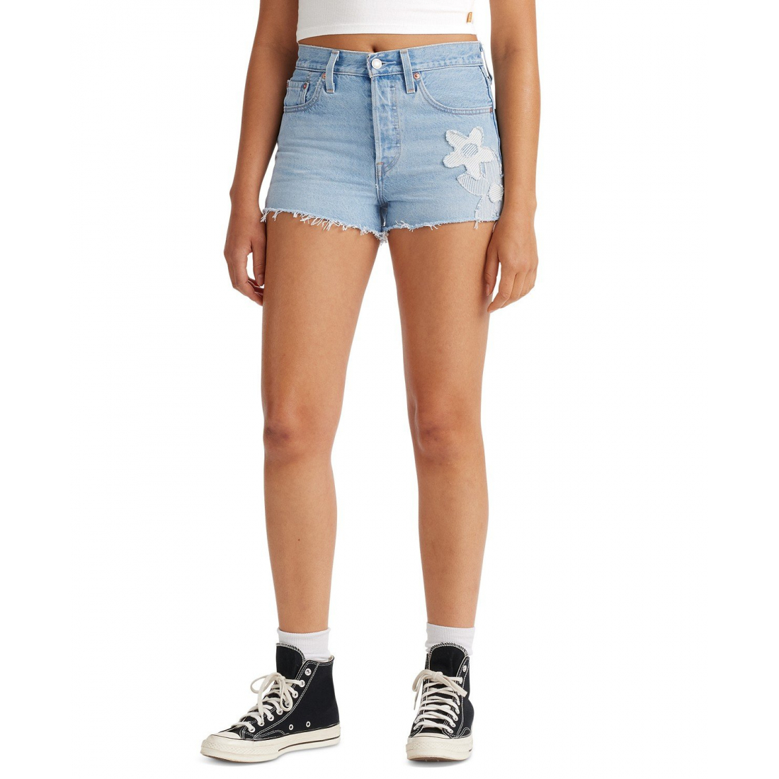 Women's '501 Button Fly' Denim Shorts