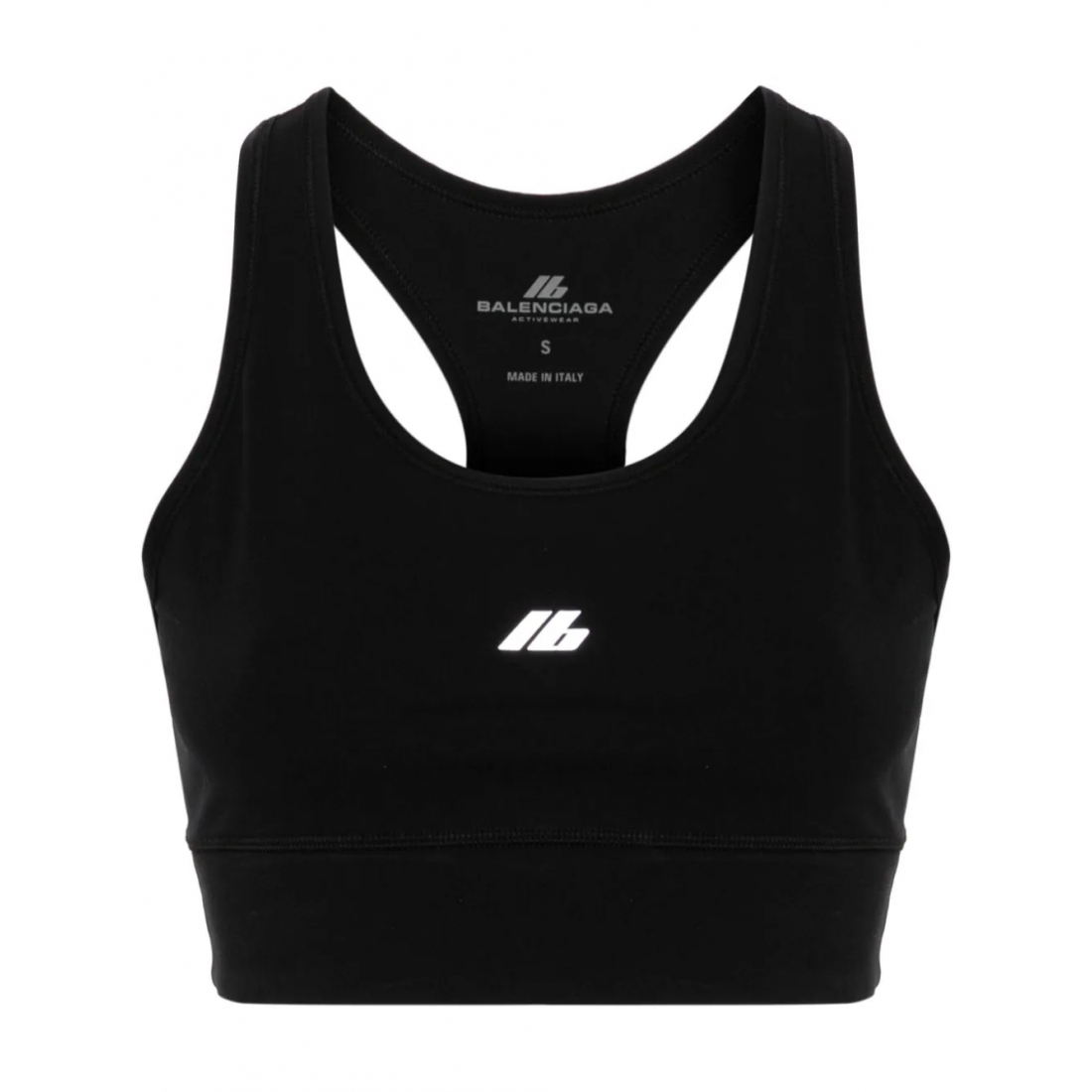 Women's 'Reflective-Logo' Bra Top