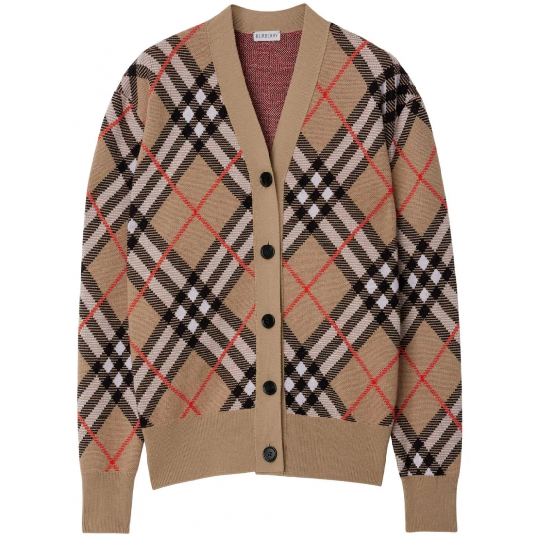 Women's 'Check' Cardigan