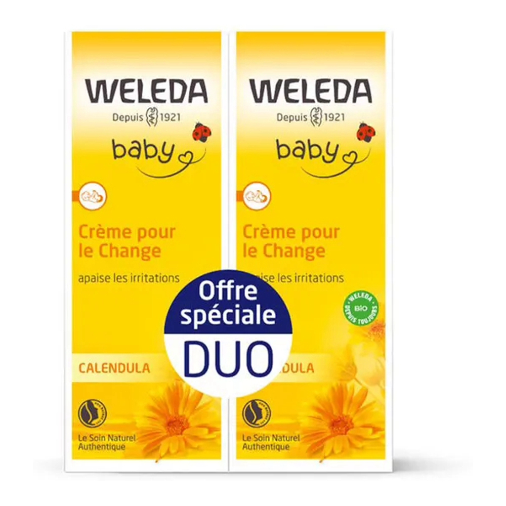 'Calendula Baby' Nappy Changing Cream - 75 ml, 2 Pieces