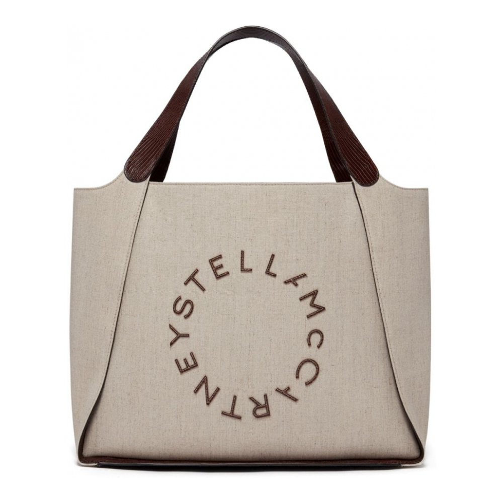 Women's 'Appliqué-Logo' Tote Bag