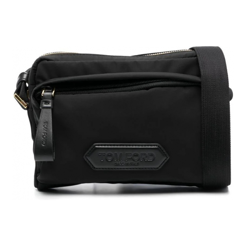 Men's 'Logo-Patch' Crossbody Bag