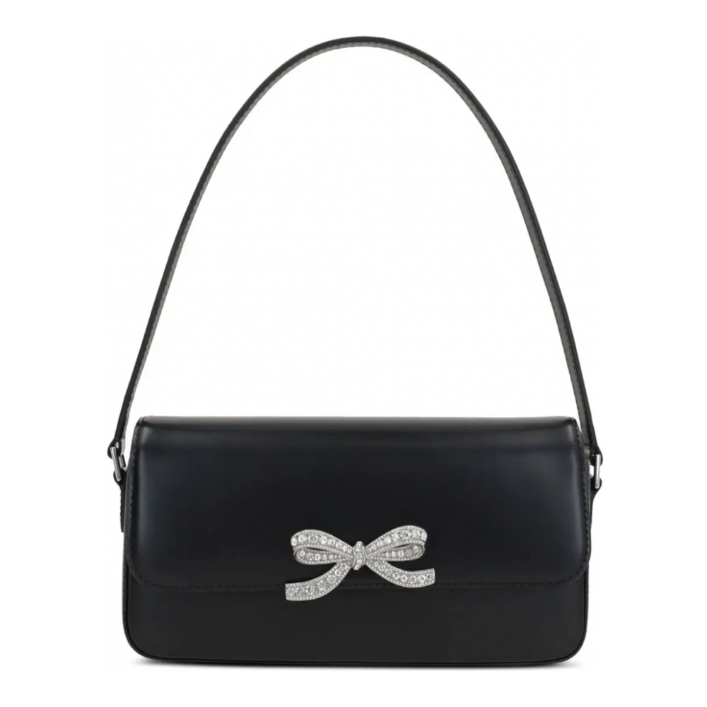 'Bow-Detail' Schultertasche für Damen