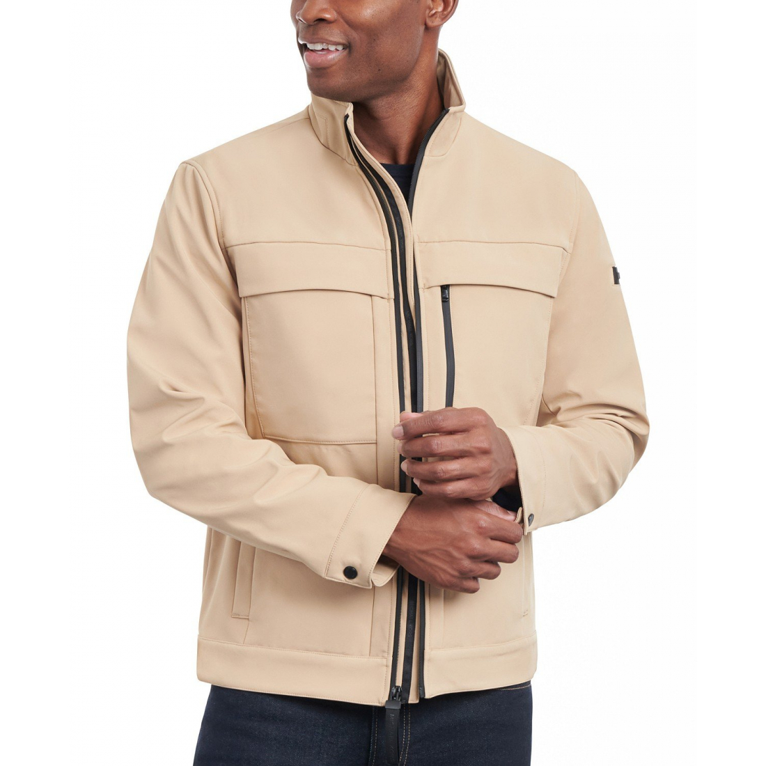 Men's 'Dressy Full-Zip Soft Shell' Jacket