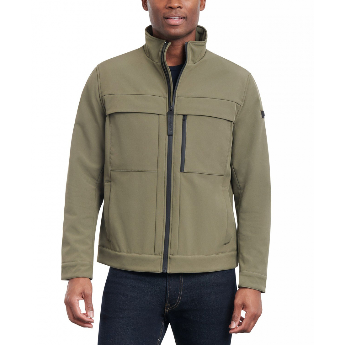 'Dressy Full-Zip Soft Shell' Jacke für Herren