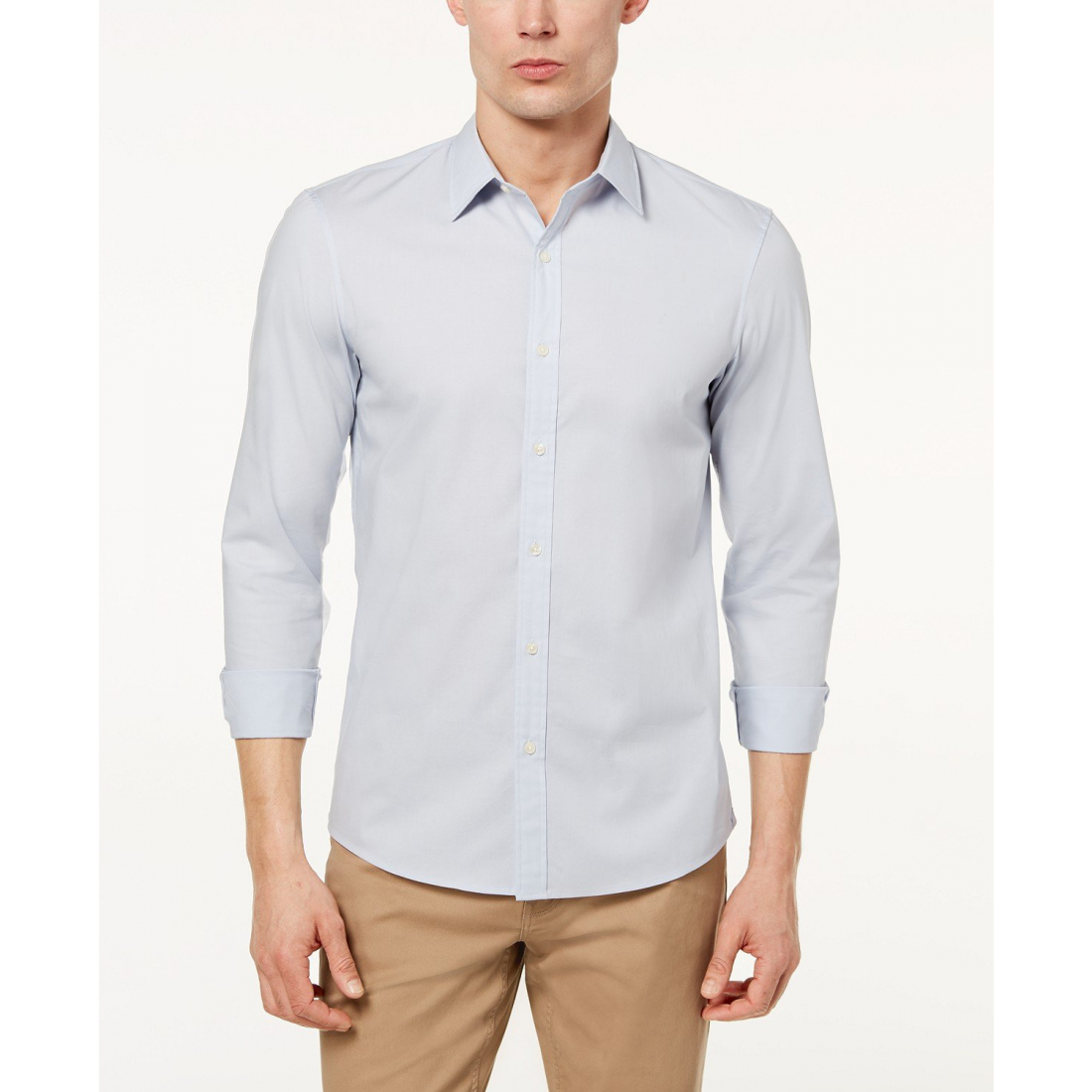 Chemise 'Stretch Button-Front' pour Hommes