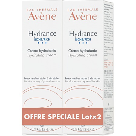 'Hydrance Rich' Draining Cream - 40 ml, 2 Pieces