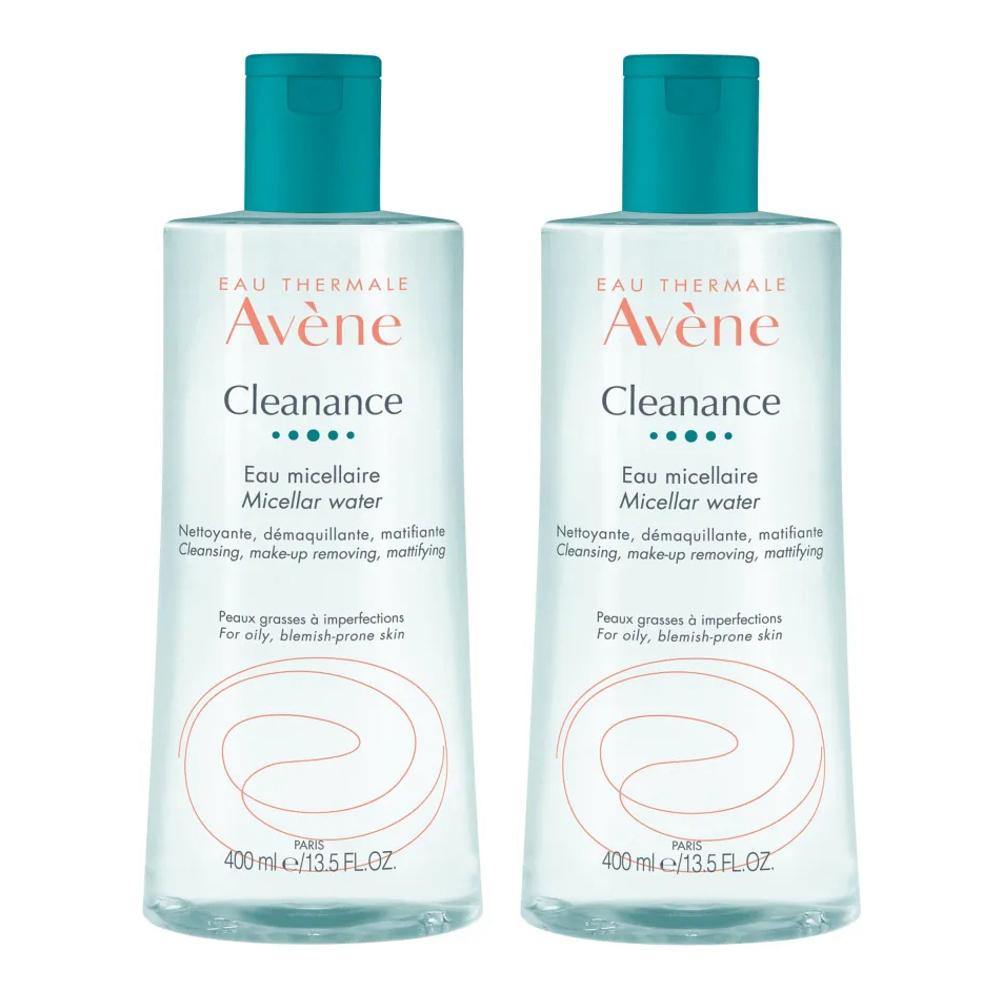 'Cleanance Duo' Micellar Cleansing Water - 400 ml, 2 Pieces