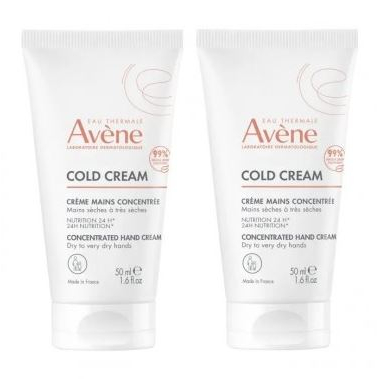 Cold Cream Duo Crème Mains Concentrée - 50 ml, 2 Pièces