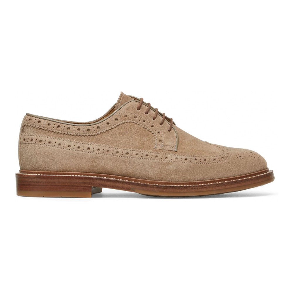 Men's 'Decorative-Stitching' Lace-Up Shoes