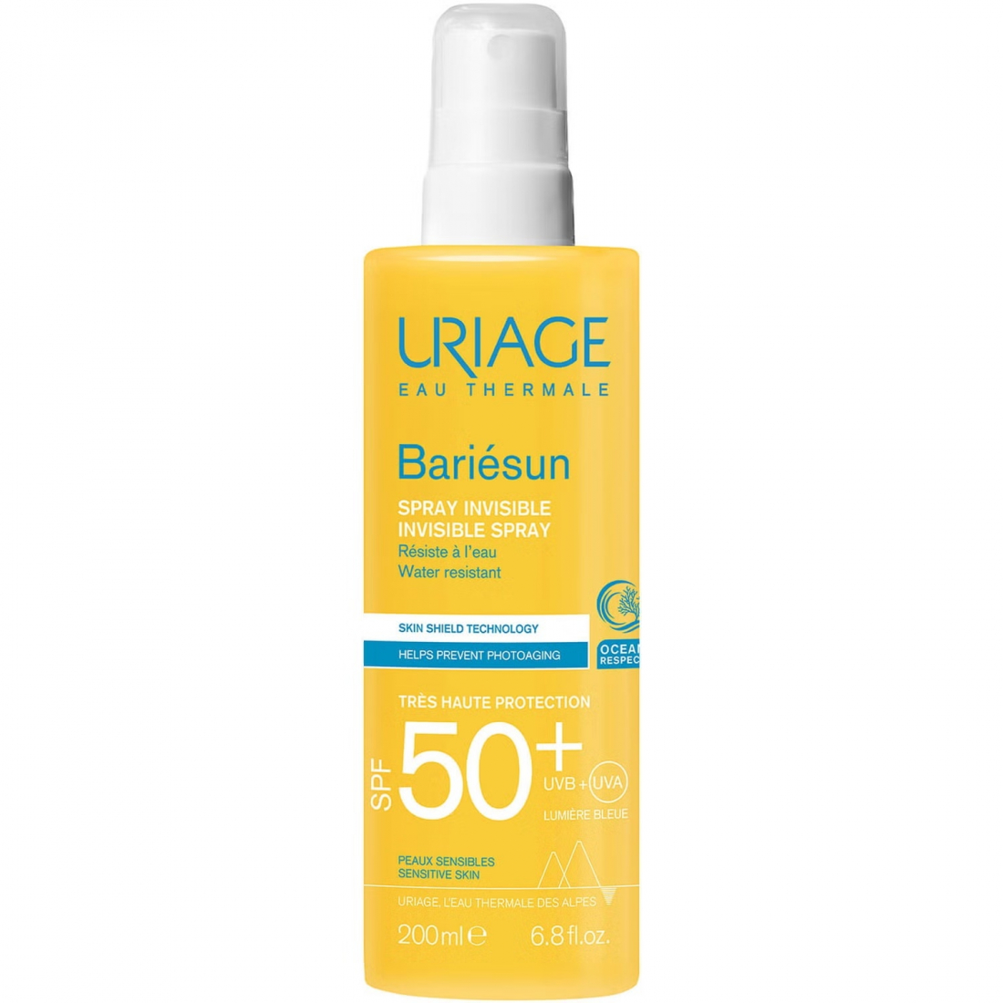 'Bariésun Invisible SPF50+' Sunscreen Spray - 200 ml