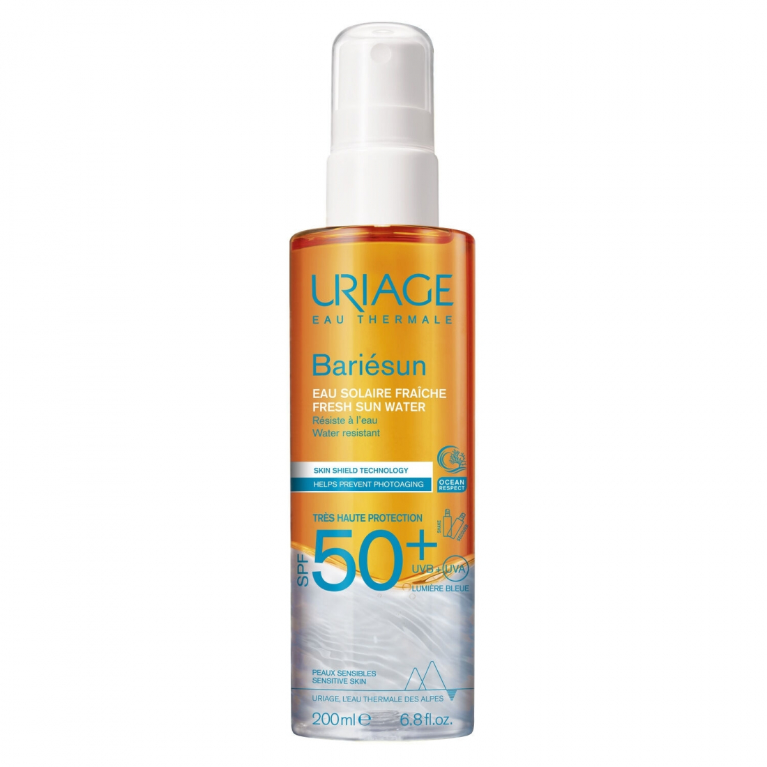 'Bariésun Fresh Sun Water SPF50+' Sonnenschutz Spray - 200 ml