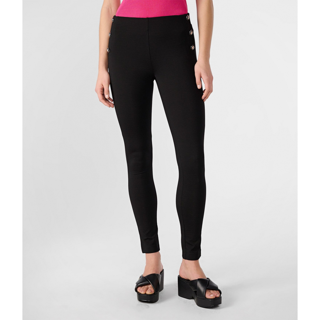 Pantalon 'Sailor Buttons Compression' pour Femmes