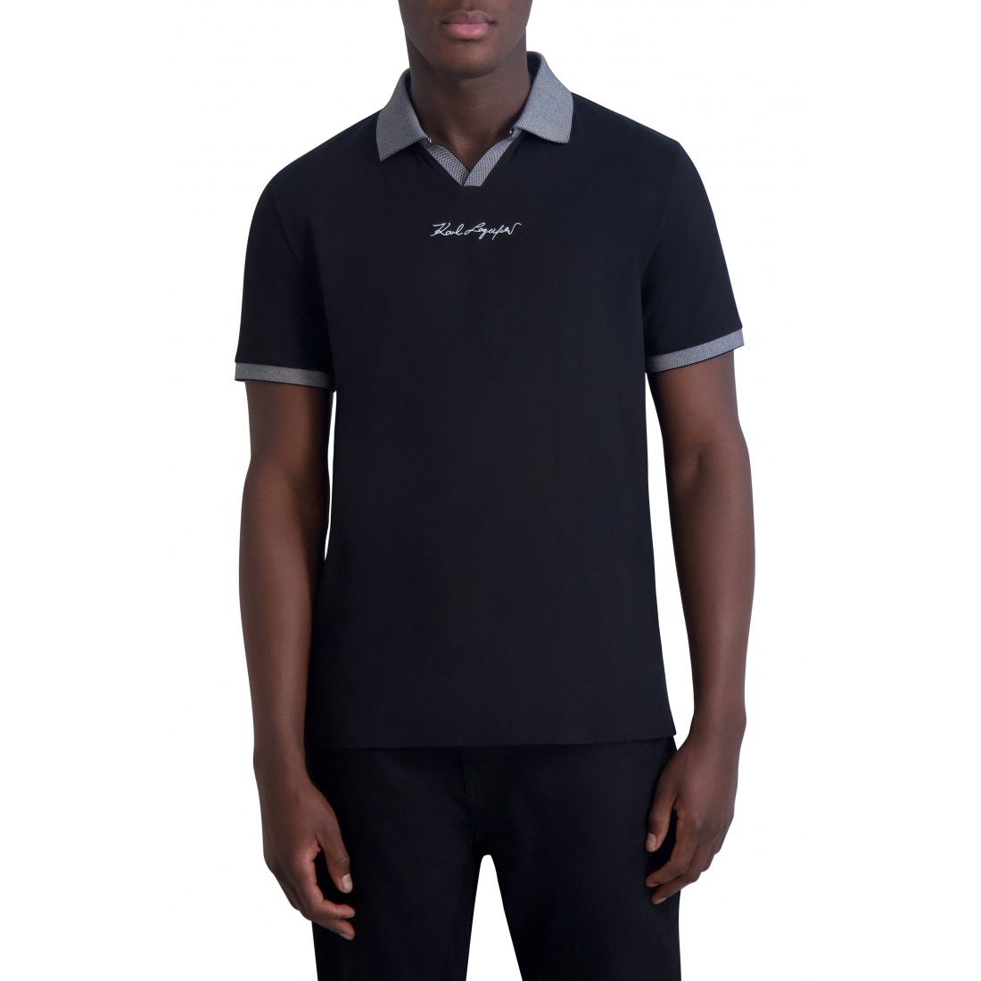 'Stretch Pima Cotton Polo Shirt' pour Hommes