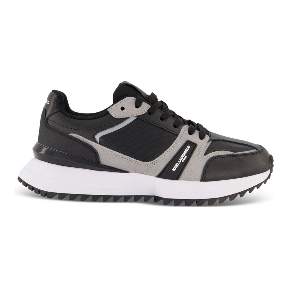 Men's 'Leather Runner On Two Tone Sole' Sneakers