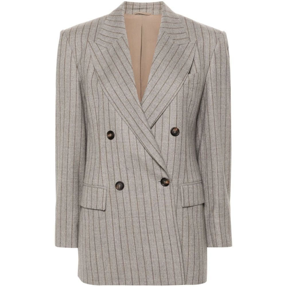 'Striped' Klassischer Blazer für Damen