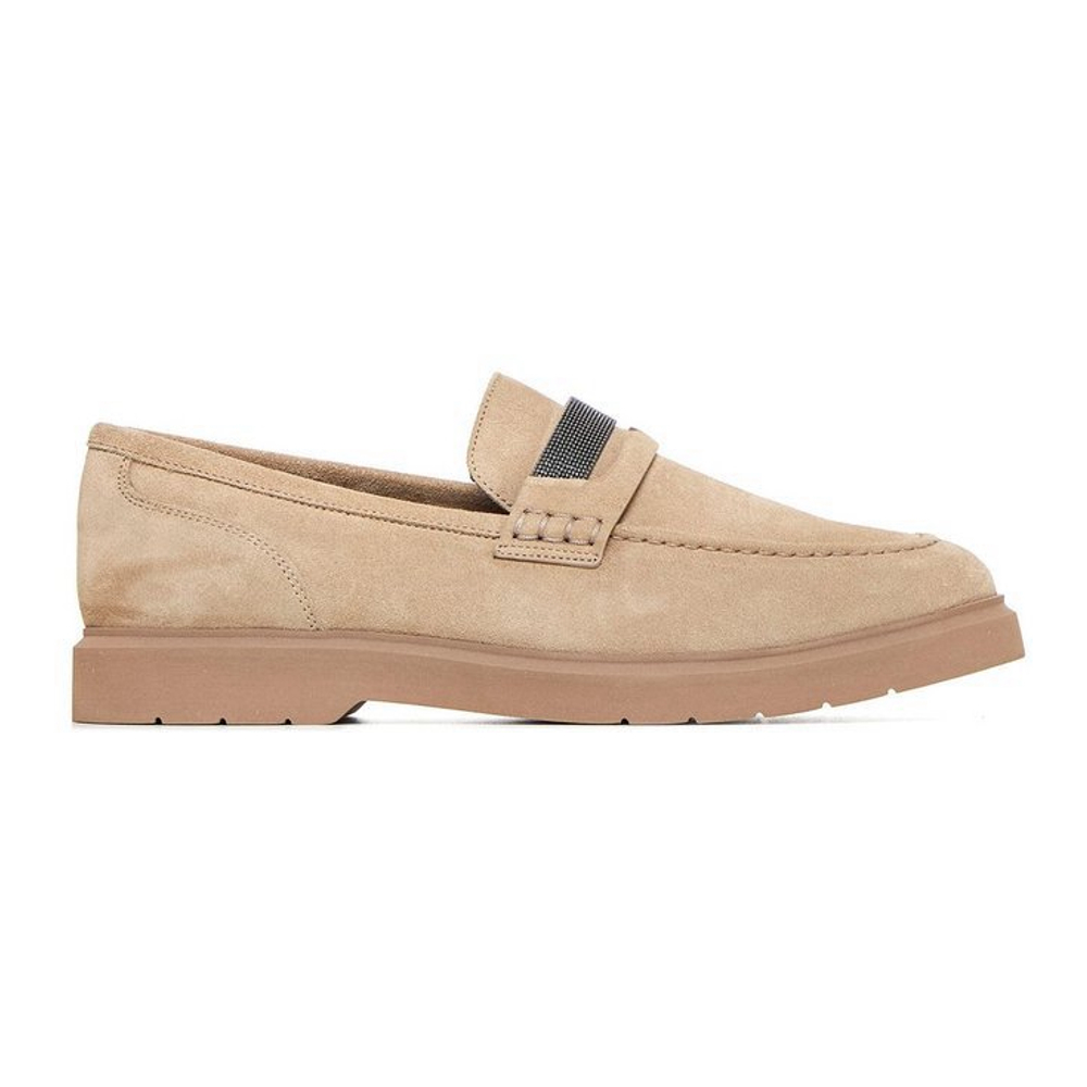 Women's 'Embellished Almond Toe' Loafers