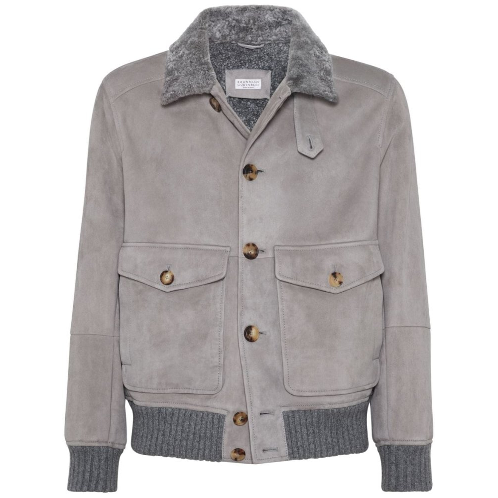 Men's 'Shearling-Collar' Jacket